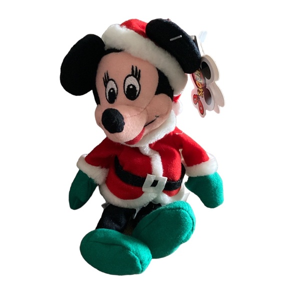 Minnie Mouse Christmas Santa Mini Bean Bag - Picture 9 of 14